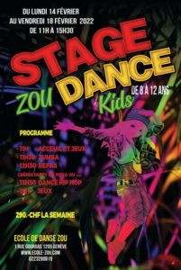 ZOU Stage danse KIDS 2022